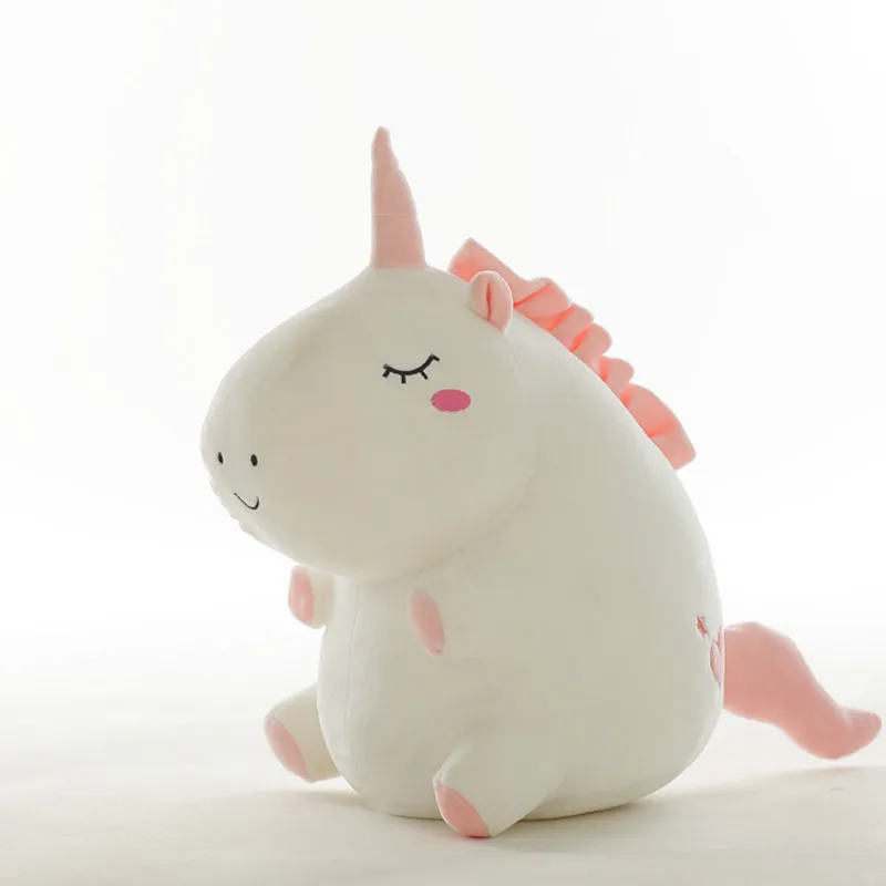 Пухленая Толстая кукла-Единорог для детей милая плюшевая игрушка мягкая подушка