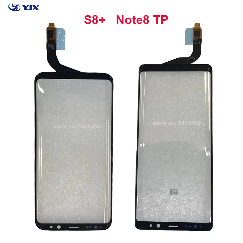 TP Для Samsung Galaxy S8 Plus Note 8 сменная Сенсорная панель Черный Оригинальный сенсорный