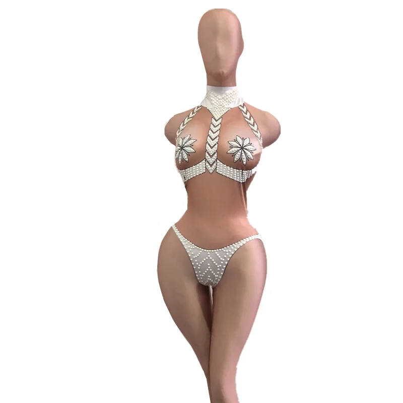 Женское боди без рукавов откровенное эластичное купальник для ночного клуба| |