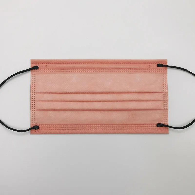 Маска для лица однотонная с 4 слоями расплавленной ткани 50 шт. | Безопасность и