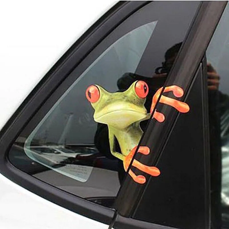 3D мультфильм Peep Frosch фотообои забавные автомобильные наклейки оконные