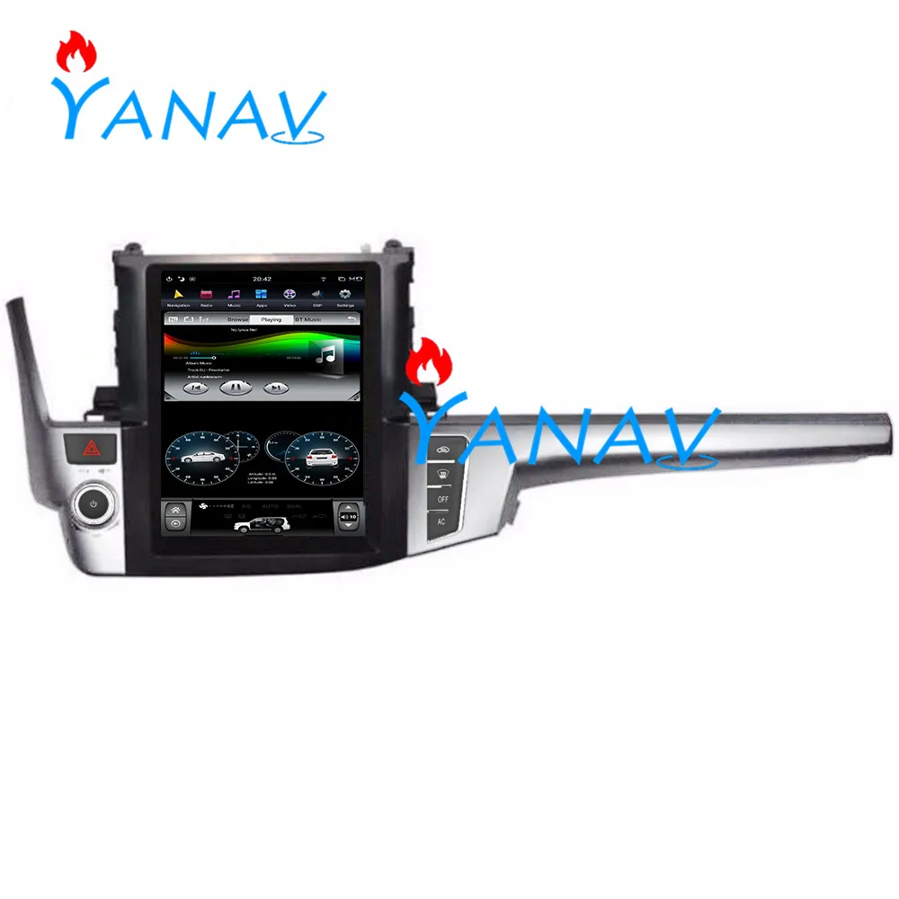 

12.1 inch car GPS Radio GPS navigation for-Toyota Highlander 2015+ multimedia player vertical screen Android Vertical Screen