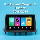 Автомагнитола 2 Din на Android для Renault Megane 3 Fluence 2008-2014, автомобильная стереосистема с 9 