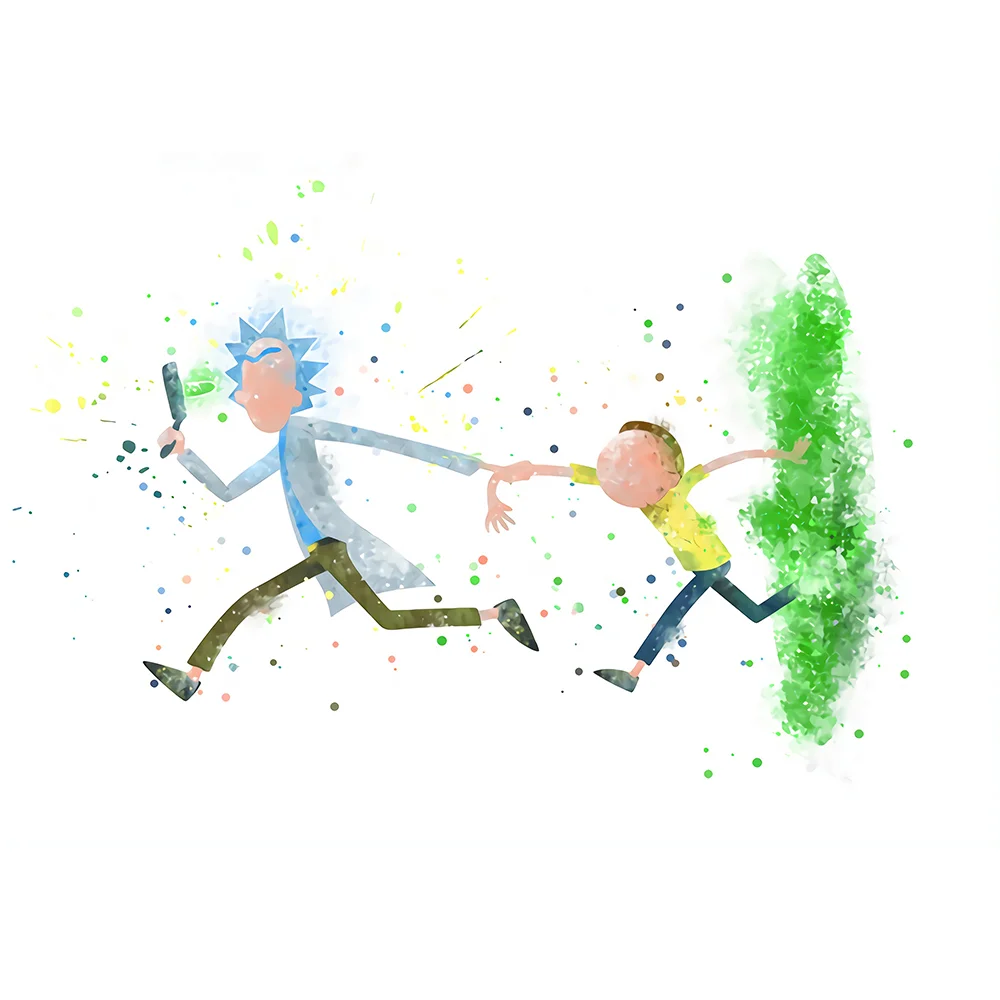 Настенная картина на холсте Абстрактная полная квадратная дрель настенная