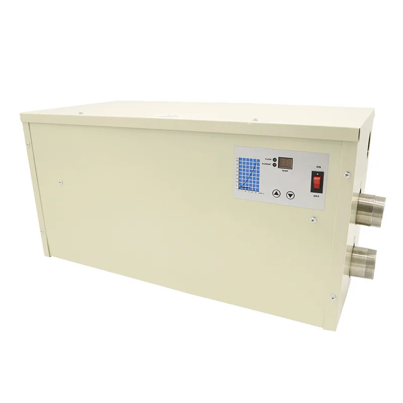 Цифровой термостат 220V электрический нагреватель воды 5500W для бассейна и