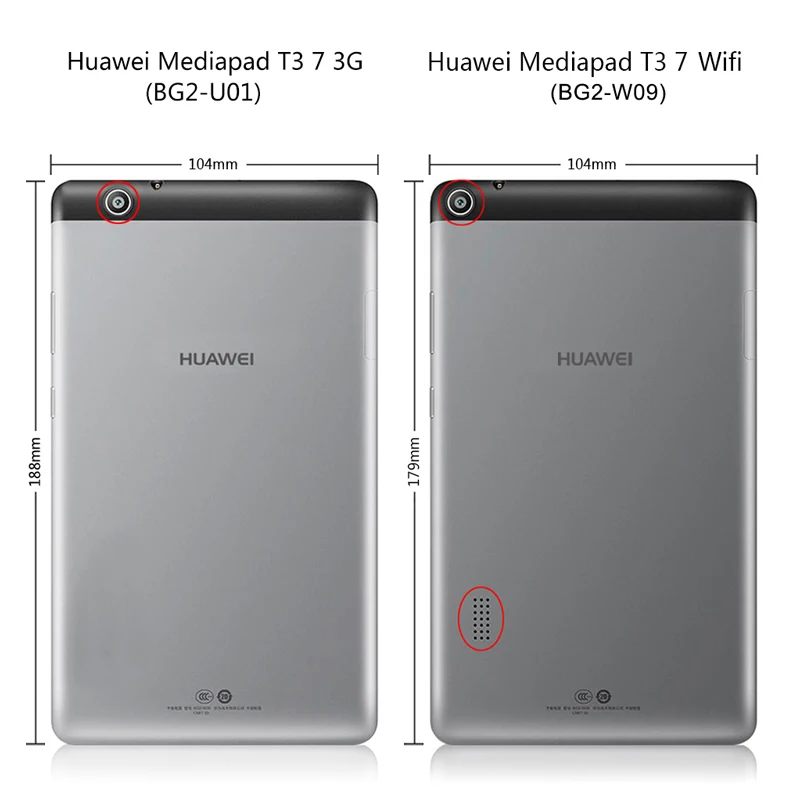 9H      Huawei MediaPad T3 7, 0 WiFi      Huawei MediaPad T3 7 BG2-W09