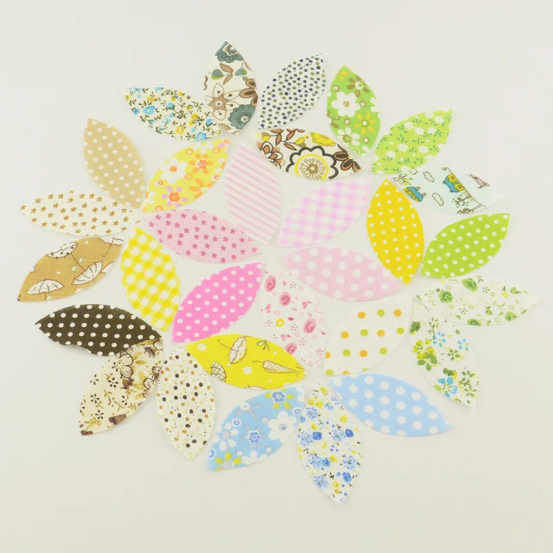 Leaf Design Precut Cotton Patchwork Fabric Charm Pack Quilting Fabrics Random delivery 100 pcs/lot 50 Designs 6.5CMx6.5CM Telas|fabric luggage|fabric