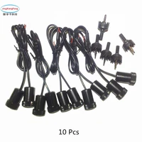jxf car lights signal decorative lamp accessories 10 pcs for chery opel scania door welcome led ghost shadow universal