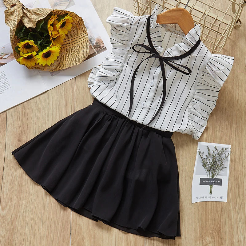 Menoea для девушек костюмы 2020 в студенческом стиле детская одежда с кукольным