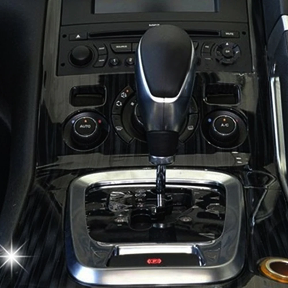 Декоративная рамка переключения передач рычаг отделка полосы панель для peugeot 3008