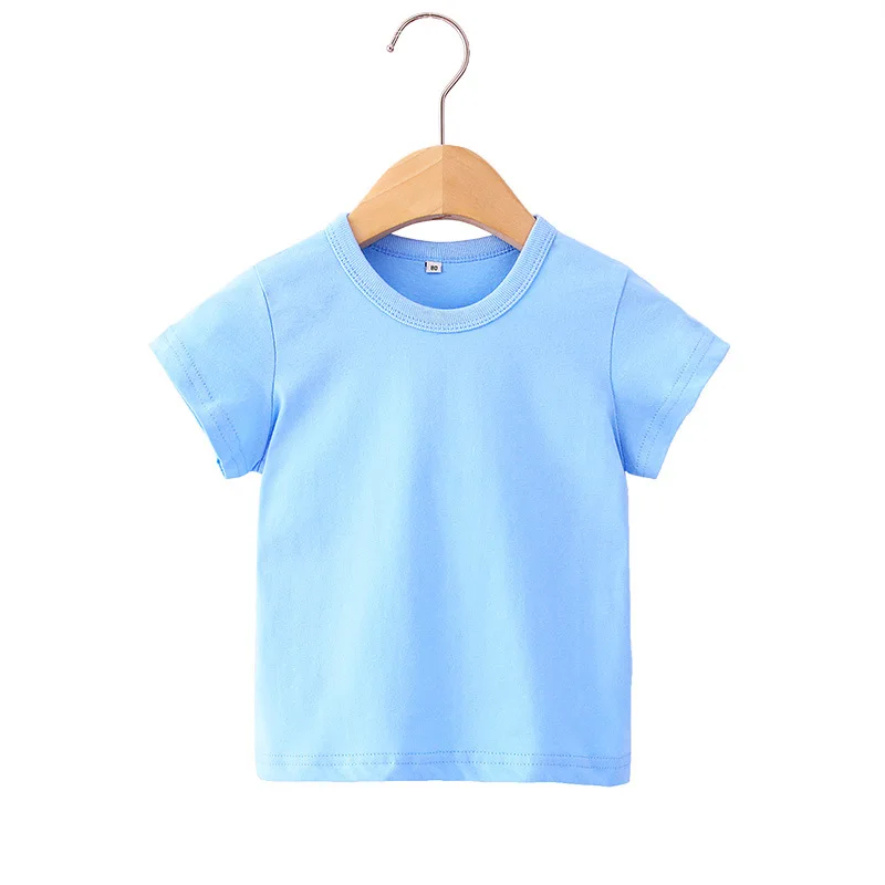 

Children's short sleeve T-shirt top private T-shirt in summer