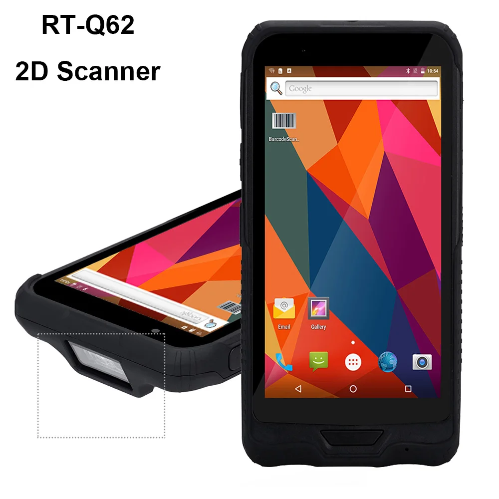 

RT-Q62 Handheld PDA NFC 6 inch 4G LTE Android 5.1 Qualcomm 4 Core rugged tablet with 1D / 2D Honeywell barcode scanner