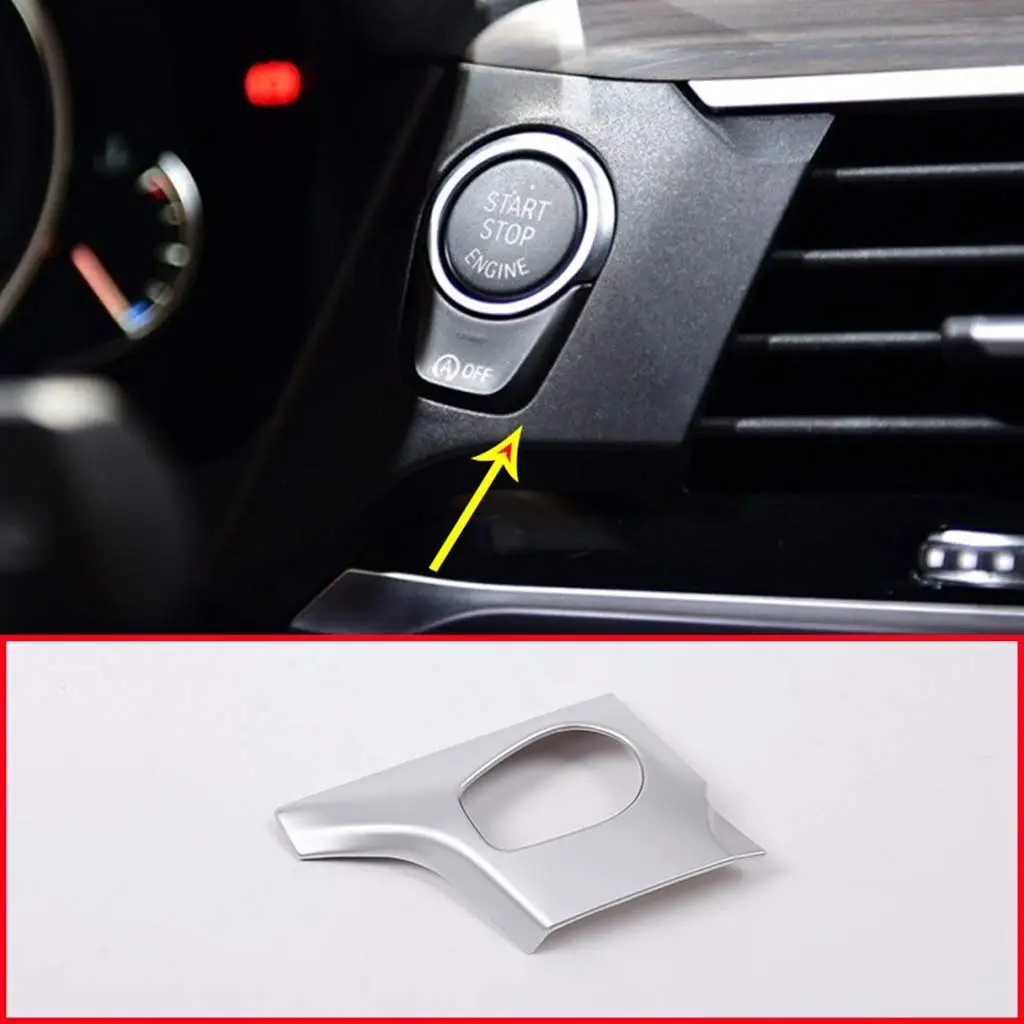 

Накладка кнопки старта двигателя из АБС-пластика для BMW X3/X4/G01/G02 2018-2019