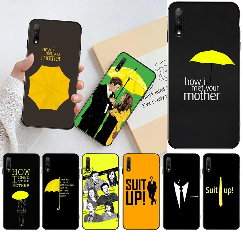 

HPCHCJHM How I Met Your Mother Newly Arrived Black Cell Phone Case for Huawei Honor 30 20 10 9 8 8x 8c v30 Lite view pro