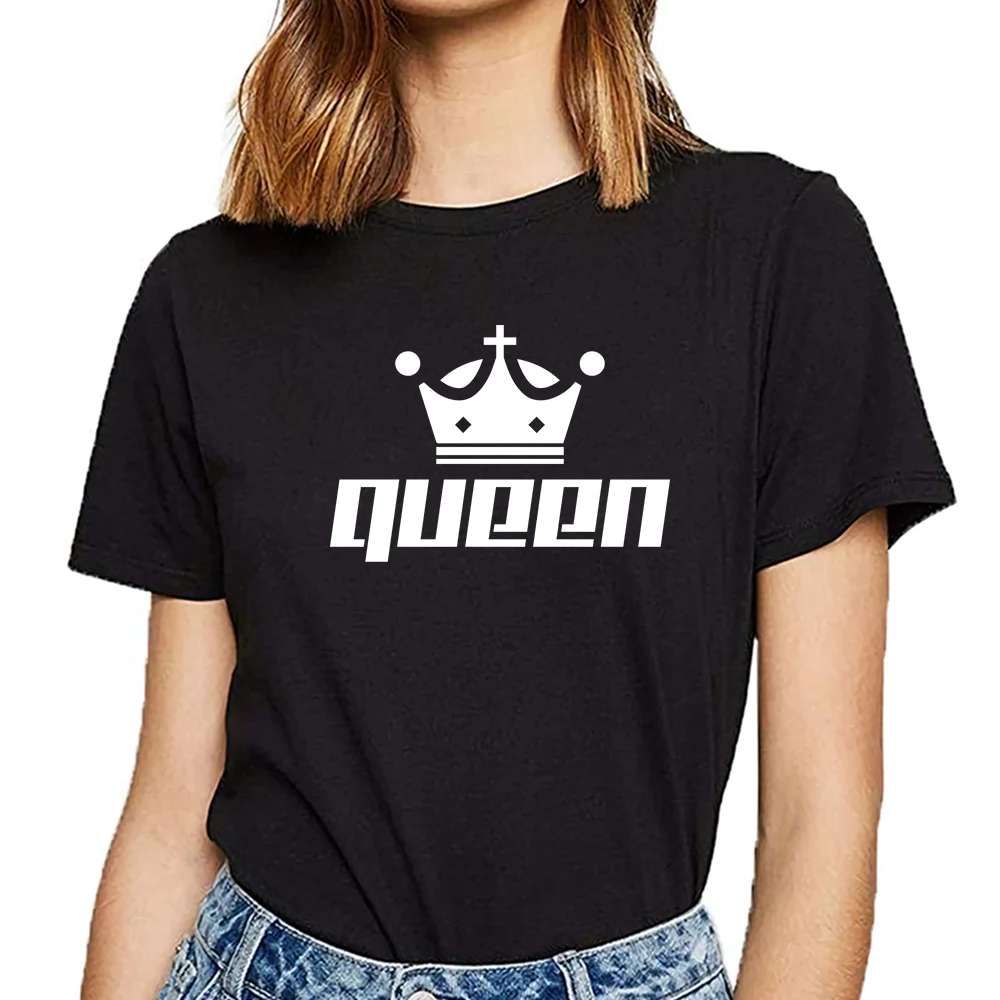 

Женская футболка с принтом «Корона»