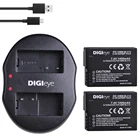 DMW-BLC12 BLC12E BLC12PP батареи + двойное зарядное устройство USB для Panasonic Lumix DMC-G5 G6 G7 GX8 G85 GH2 DMC-FZ200 FZ1000 FZ300