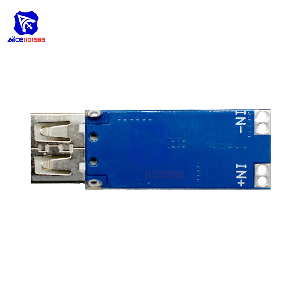 Модуль повышения мощности diymore USB 3 в В 7 4 2 до 5 1 А плата преобразователя|dc-dc 3v|dc-dc
