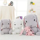 Кролик, плюшевые игрушки, кролик, мягкая и плюшевая искусственная кукла, сопровождающая спящего ребенка игрушка, подарки для детей