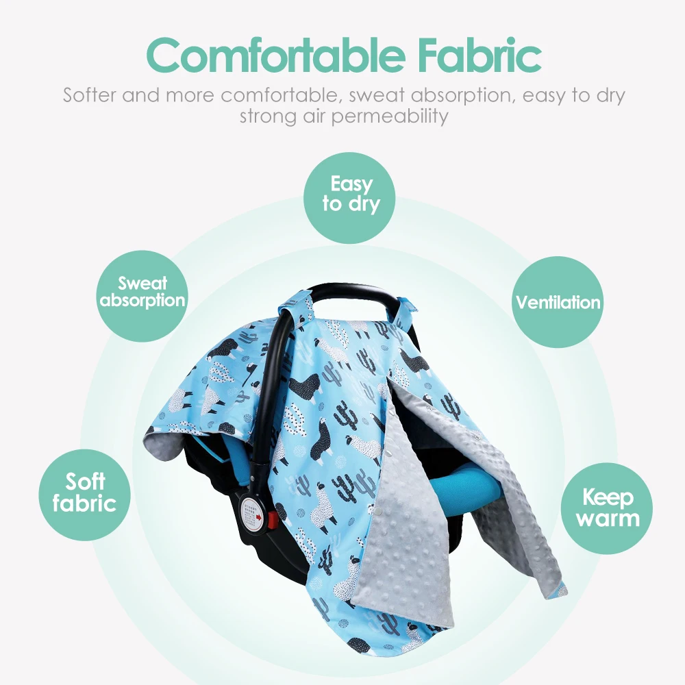 Детское одеяло для автомобильных сидений чехол новорожденных девочек Мягкий