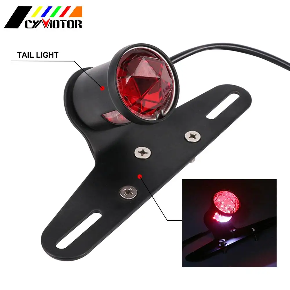 Мотоцикл работающего на постоянном токе 12 В в тормозной фонарь задний светильник