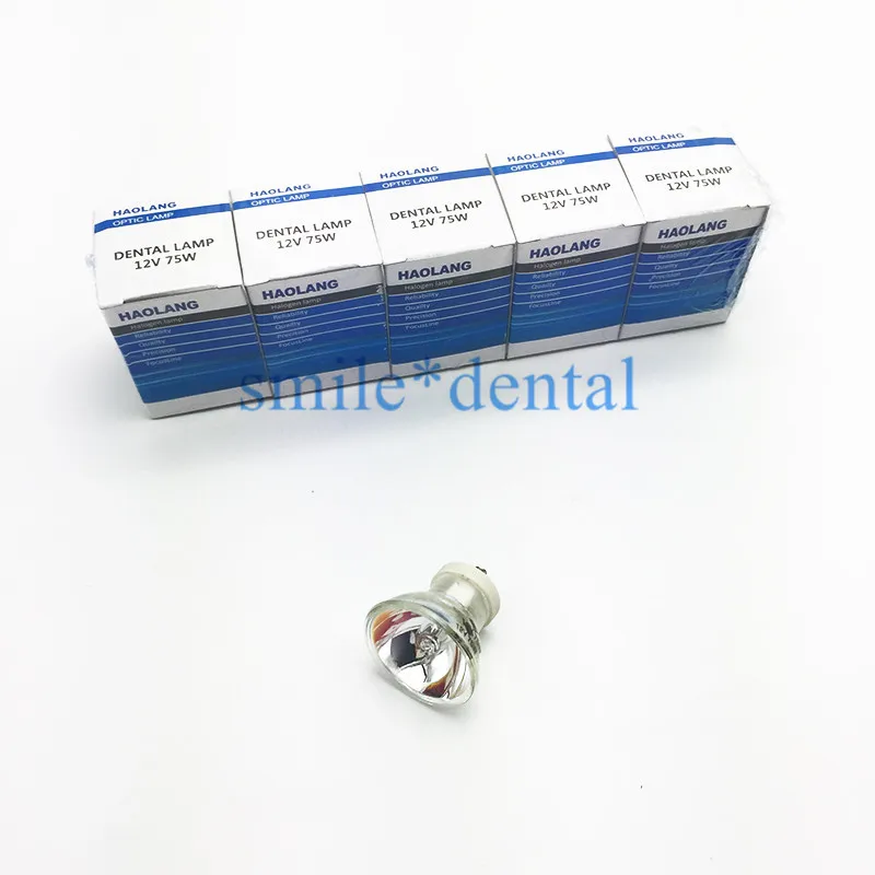

5pcs 12V 75W Halogen Bulb lamps for Dental Curing Light Replacement