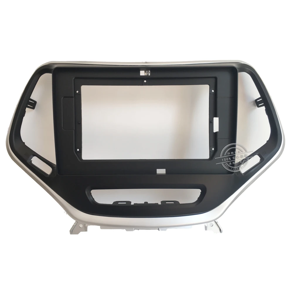 2 din Car radio Center Stereo Audio Radio DVD GPS Plate Panel Frame Fascia Replacement For Jeep Cherokee 2016 Dash Kit | Автомобили и