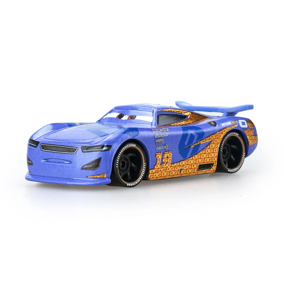 Disney Pixar Cars 2 3 Lightning 40 стиль Mcqueen Mater Jackson Storm Ramirez 1:55 литой автомобиль металлический сплав мальчик детские игрушки подарок