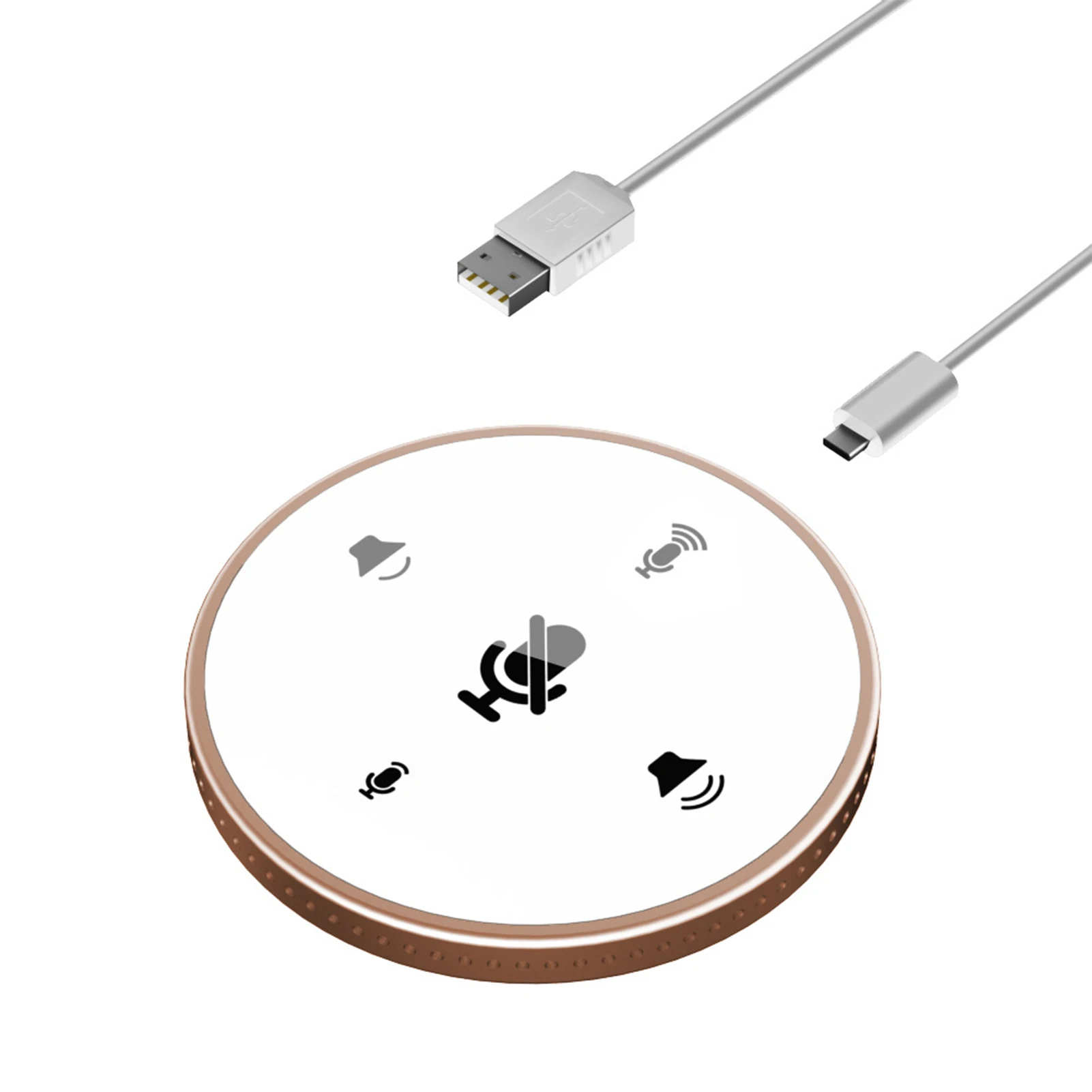 Настольный USB-динамик для конференц-связи телефонный микрофон Built-in динамик 360 °