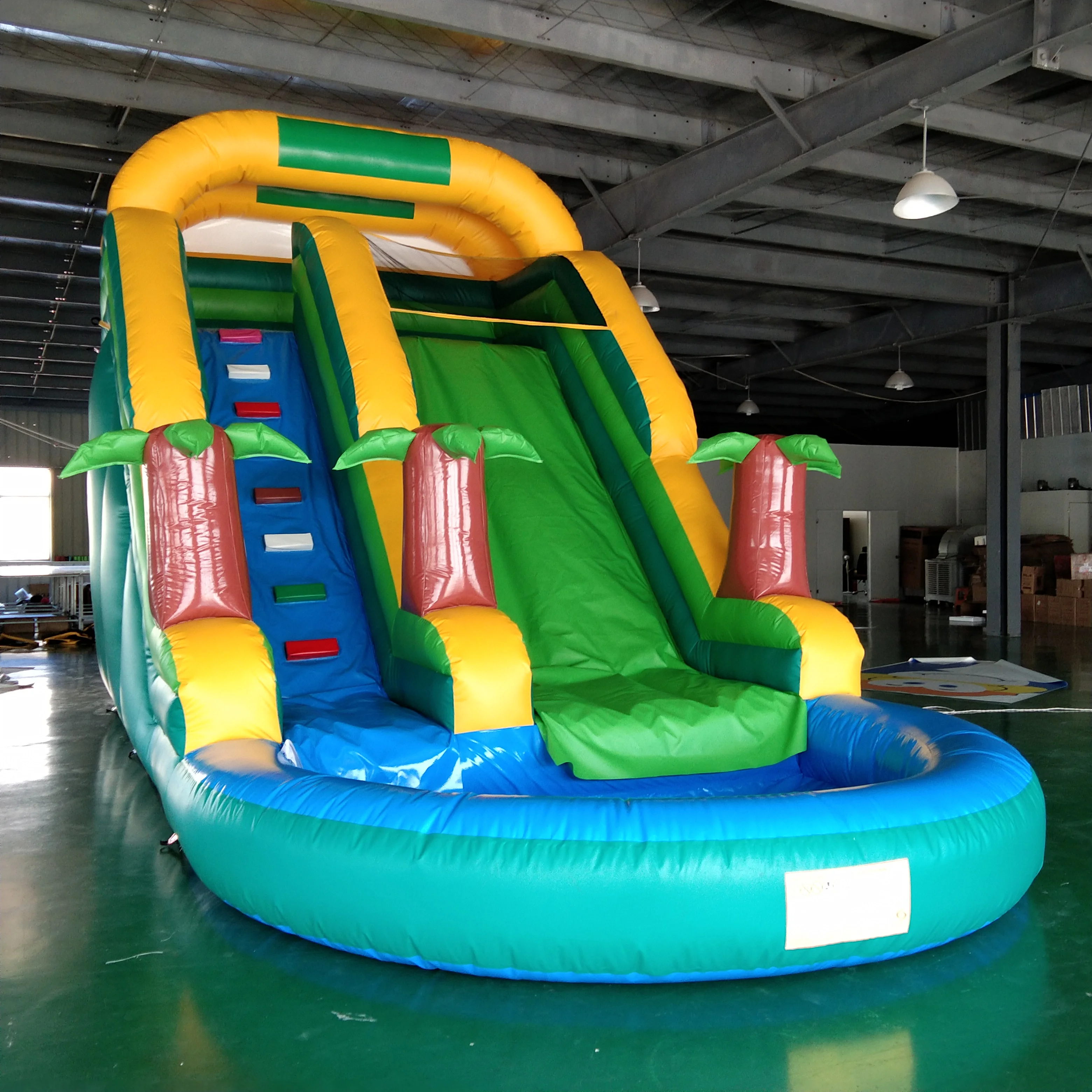 Надувная горка для детей надувная бассейна детей|Шлепанцы| |