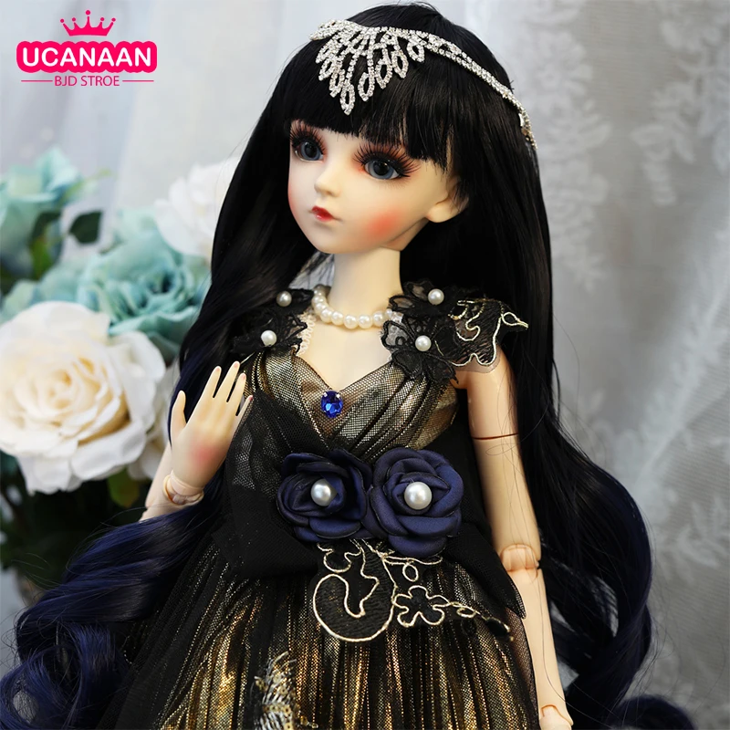 UCanaan/60 см для девочек куклы 1/3 BJD кукла 18 Шаровые опоры с Полный комплект одежды