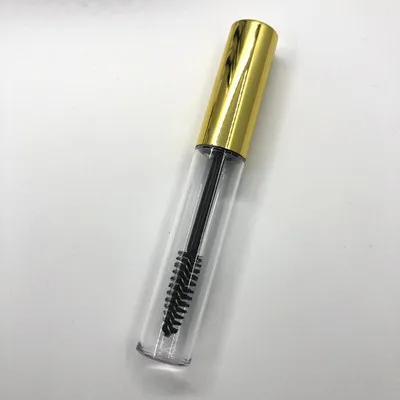 Gold Cap 50pcs 100pcs 10ml Empty Mascara Tubes White/Silver/Gold/Black Cap Eyelash Tube Mascara Bottle Cream Cosmetic Packaging Container - Цвет: Gold Cap