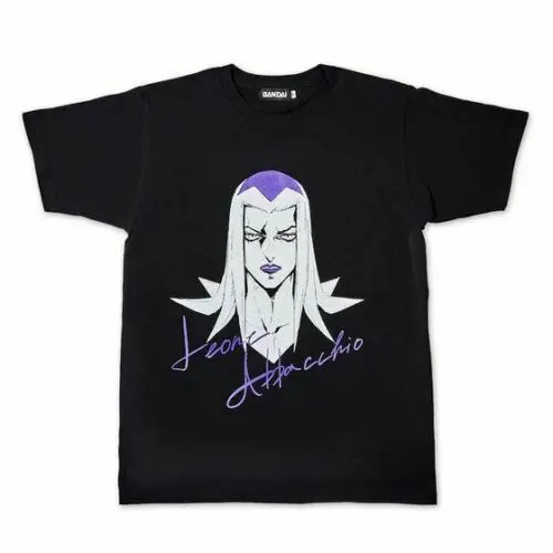 Jojo невероятное приключение Золотой ветер Сьерра-Леоне Abbachio футболка пять цветов