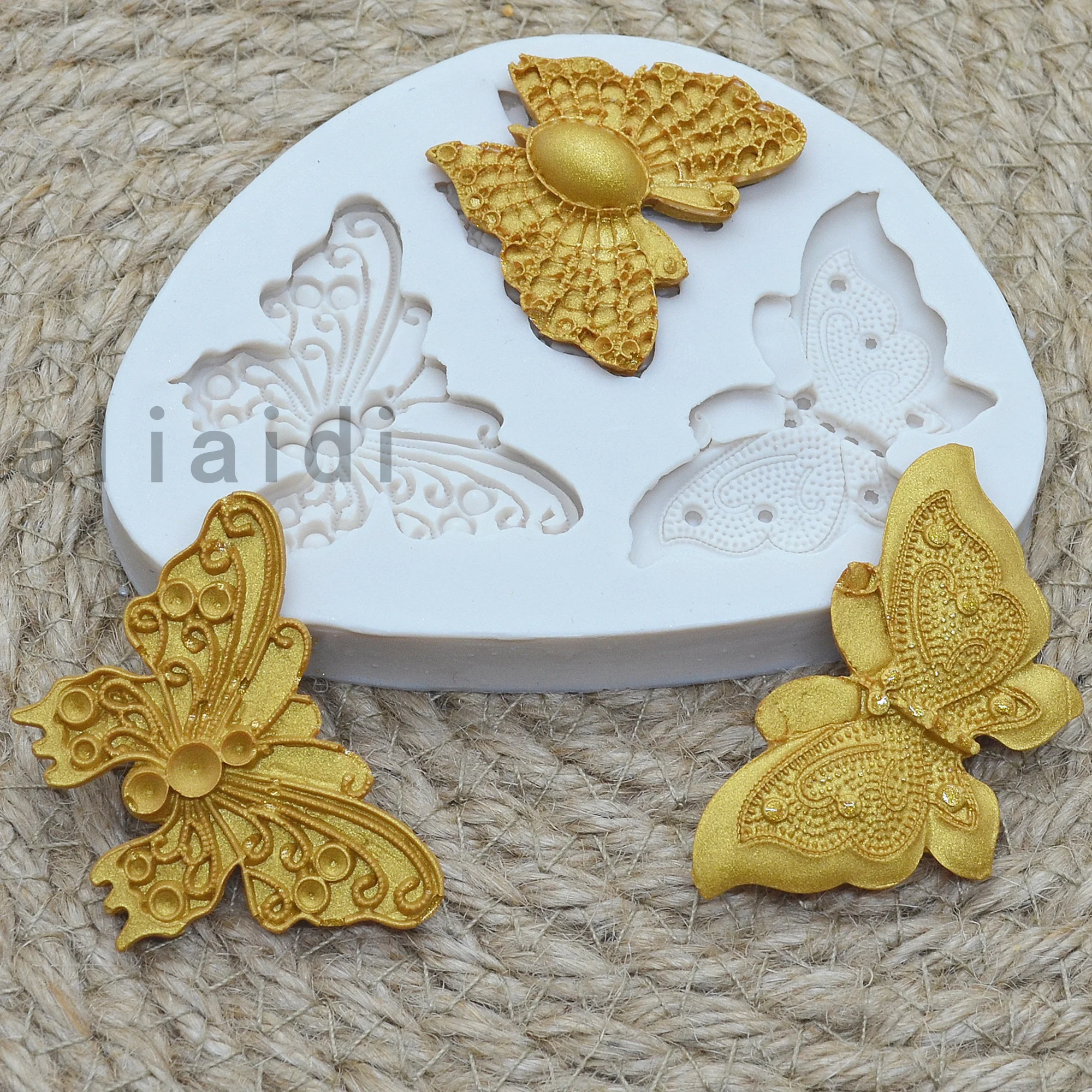 

Butterfly Shaped Fondant Cake Mold Silicone Mold Soap Mould Bakeware Baking Cooking Tools Sugar Cookie Jelly Pudding Decor X80