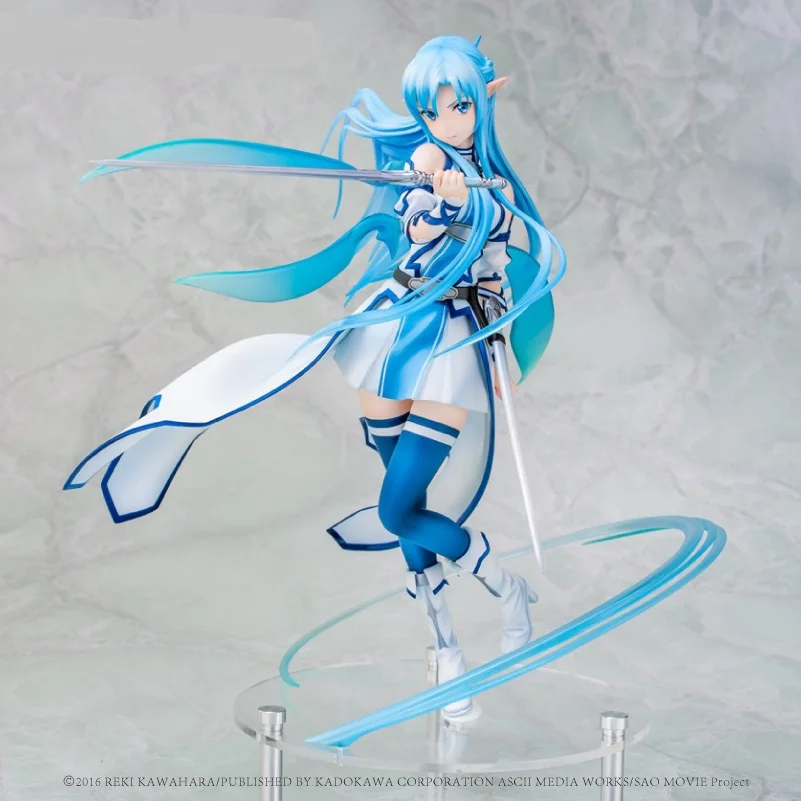 Аниме меч искусство онлайн Asuna Yuuki водный дух Kirito фигурка из ПВХ экшн-фигурка