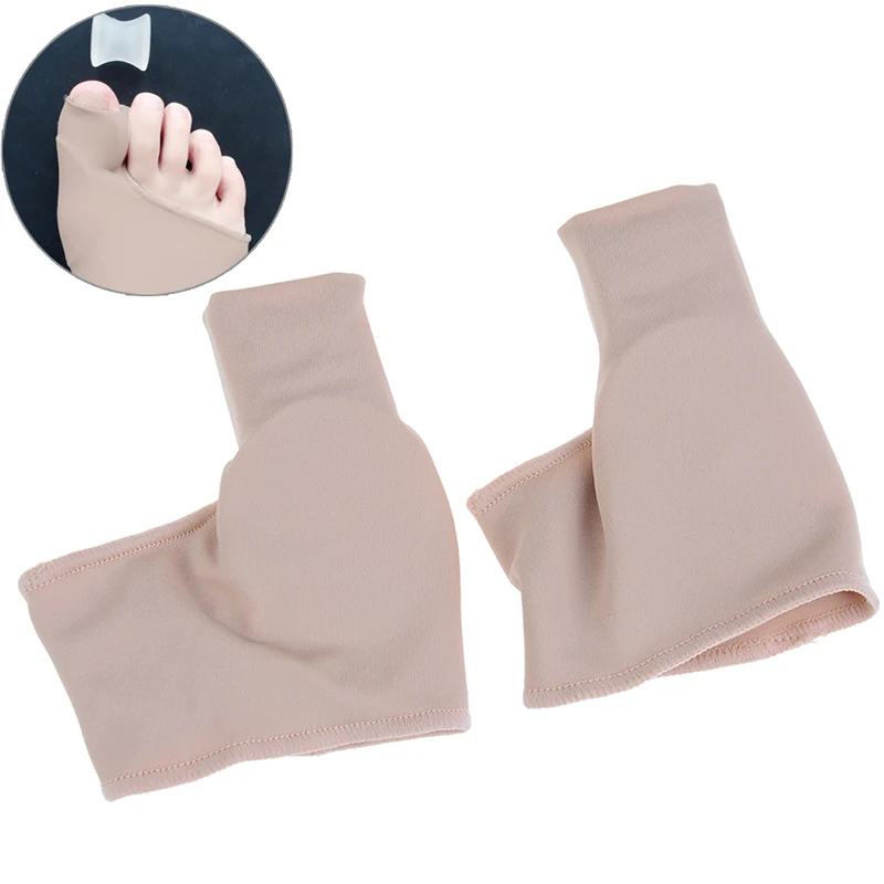 

1 пара, эластичный нейлоновый защитный кожух для вальгусной деформации большого пальца стопы гелевый корректор