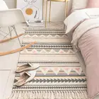 29 из хлопка и льна с кисточками тканый ковёр из пластиковый коврик у входной двери гобелен для спальни декоративные Одеяло Чай Гостиная ковер