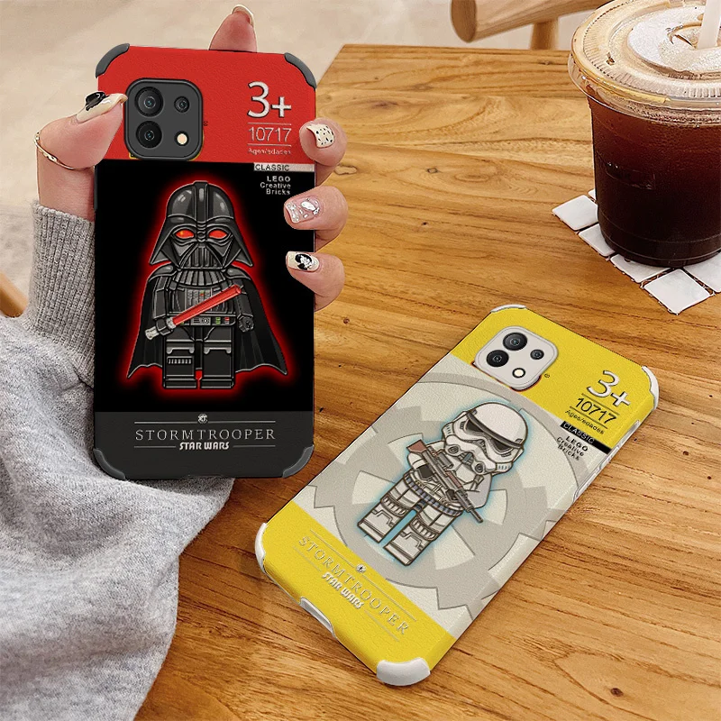 

Robot Case For Xiaomi Mi 11 Lite Ultra 11i 10T 9T Pro Lite Soft Phone Cover On Xiaomi Mi 10 10S 9 8 lite Pro Poco F2 X2 F3 Pro