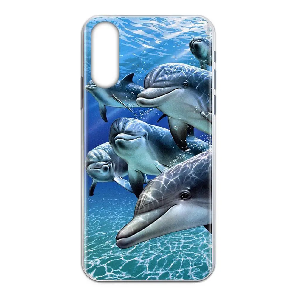 Мягкий силиконовый прозрачный чехол из ТПУ для HTC U11 Life Capa Plus U 11 U12 Ocean Dolphin Dance And