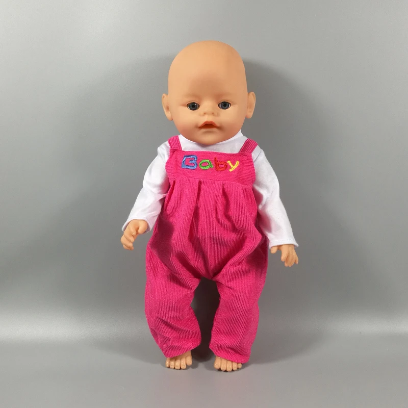 Кукольные комбинезоны подходят для 43 см куклы-младенца Одежда младенцев 063 |