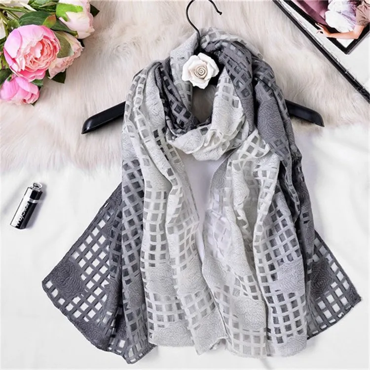 

2021 ladies autumn and winter cashmere scarf ladies casual color long scarf warm scarf White