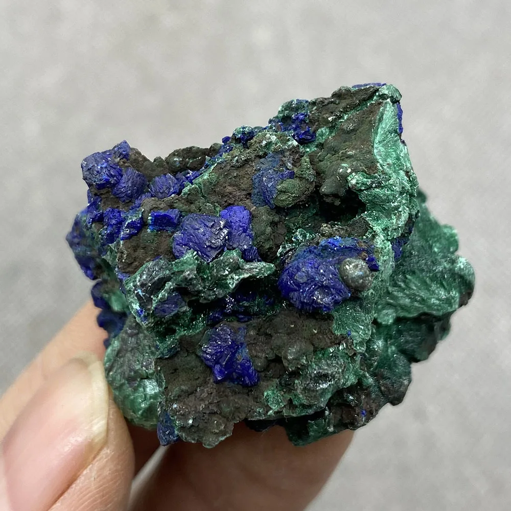 

Natural azurite mineral cristal espcime da provncia de anhui, china