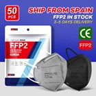 50 шт. FFP2 быстрая доставка в наличии CE сертификат противопылевая маска респиратор Mascarilla вентиляция