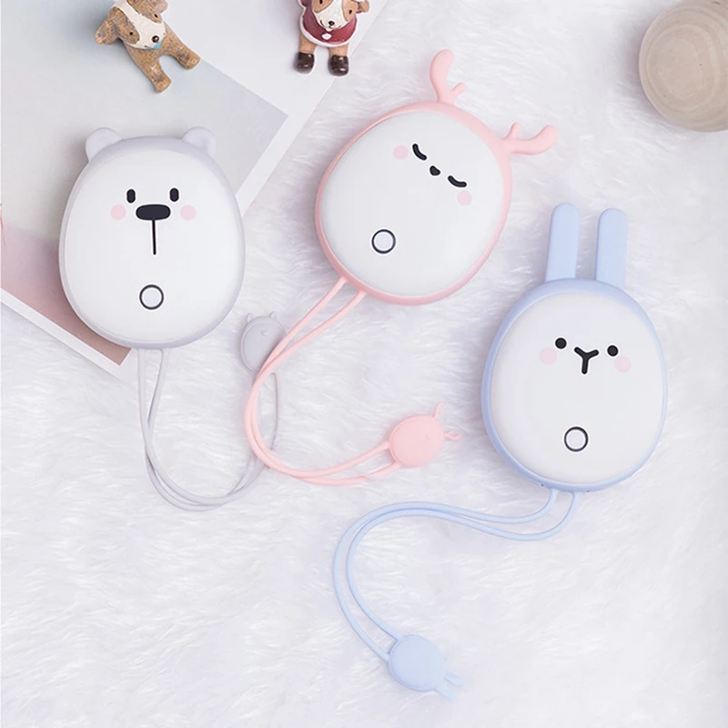 2 комплекта милые USB аккумуляторные грелки для рук карманные мини-грелки с