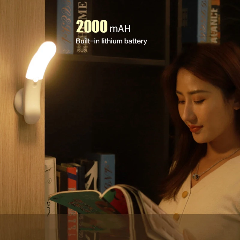 Светодиодный датчик движения беспроводной портативный ночник декоративный