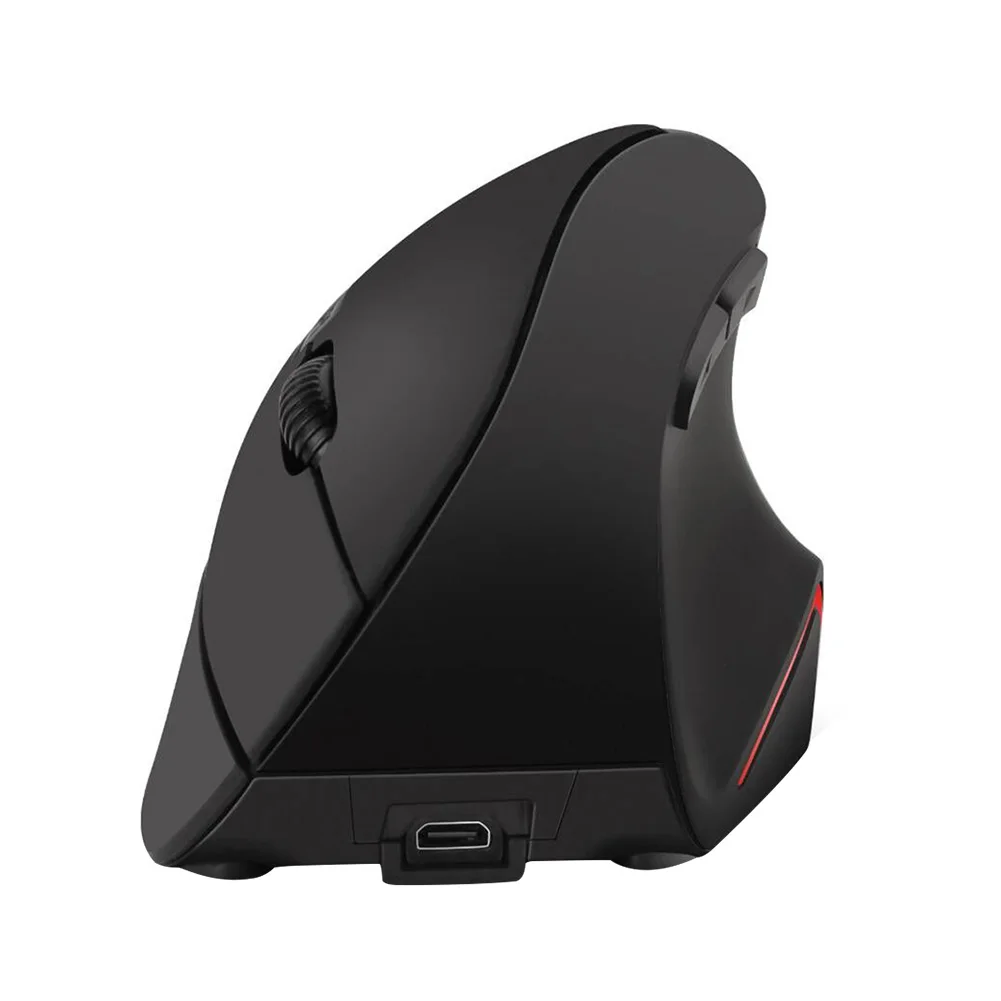 

Vertical Gaming Mouse Computer Ergonomic 6 Buttons USB Receiver 3 Gears 2400DPI Wireless Vertical Mouse 2.4GHz