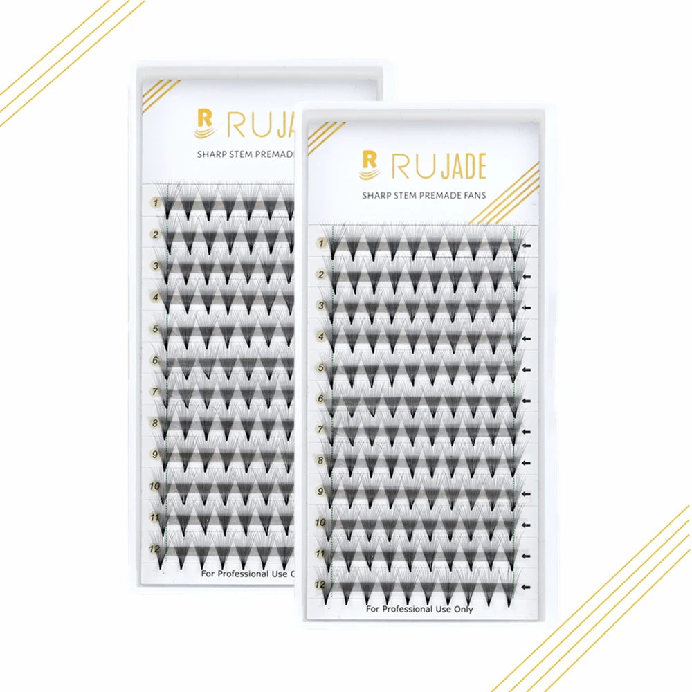 

Sharp Narrow Tip Root Premade Fans Lash 3D/5D/6D/8D Slim Thin Pointy Base Premade Bouque Russian Volume Fans Lash Eyelashes Mink