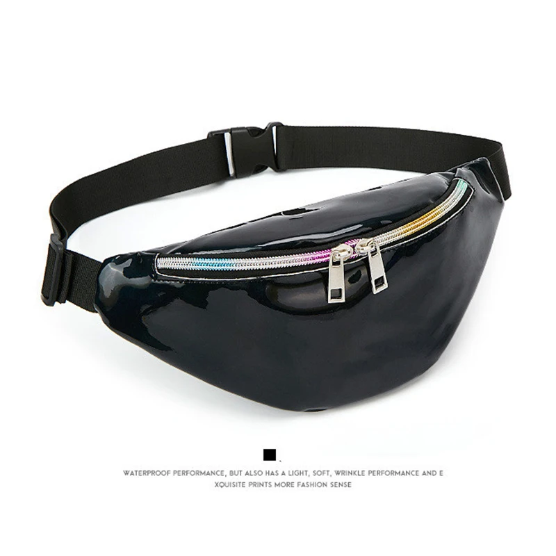 

BISI GORO Women's Banana Waist Bag Belt 2021 Waterproof Bags Waist Pack shoulder Fannypack Outdoor Zipper Chest Bag Phone Pouch