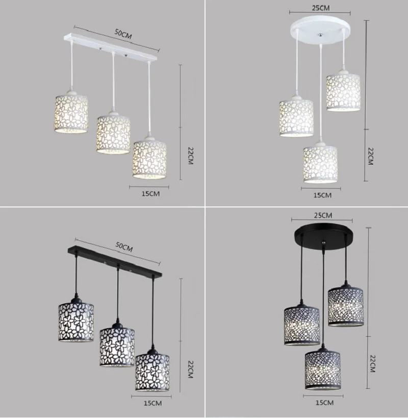 LukLoy декоративный подвесной светильник лампа для кухни прикроватная абажур