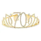 Женская тиара В Виде Короны, топпер для торта на день рождения 70, 80, украшение для вечевечерние НКИ в честь Дня рождения, подарки