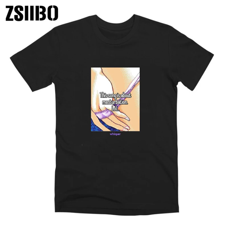 Коллекция 2020 года футболка с японским аниме эта песня о мастурбации графические